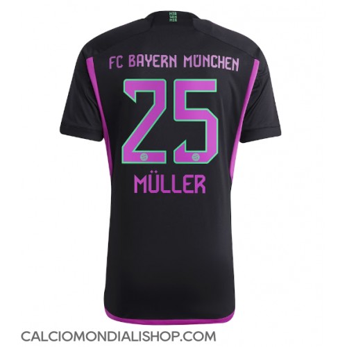 Maglie da calcio Bayern Munich Thomas Muller #25 Seconda Maglia 2023-24 Manica Corta